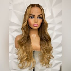 24” Brazilian Hair HD Frontal Wig